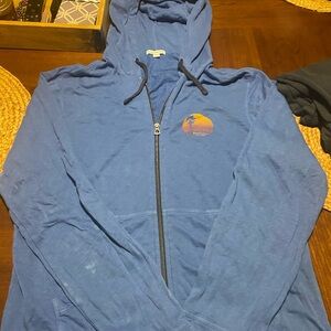 James Perse zip up hoodie